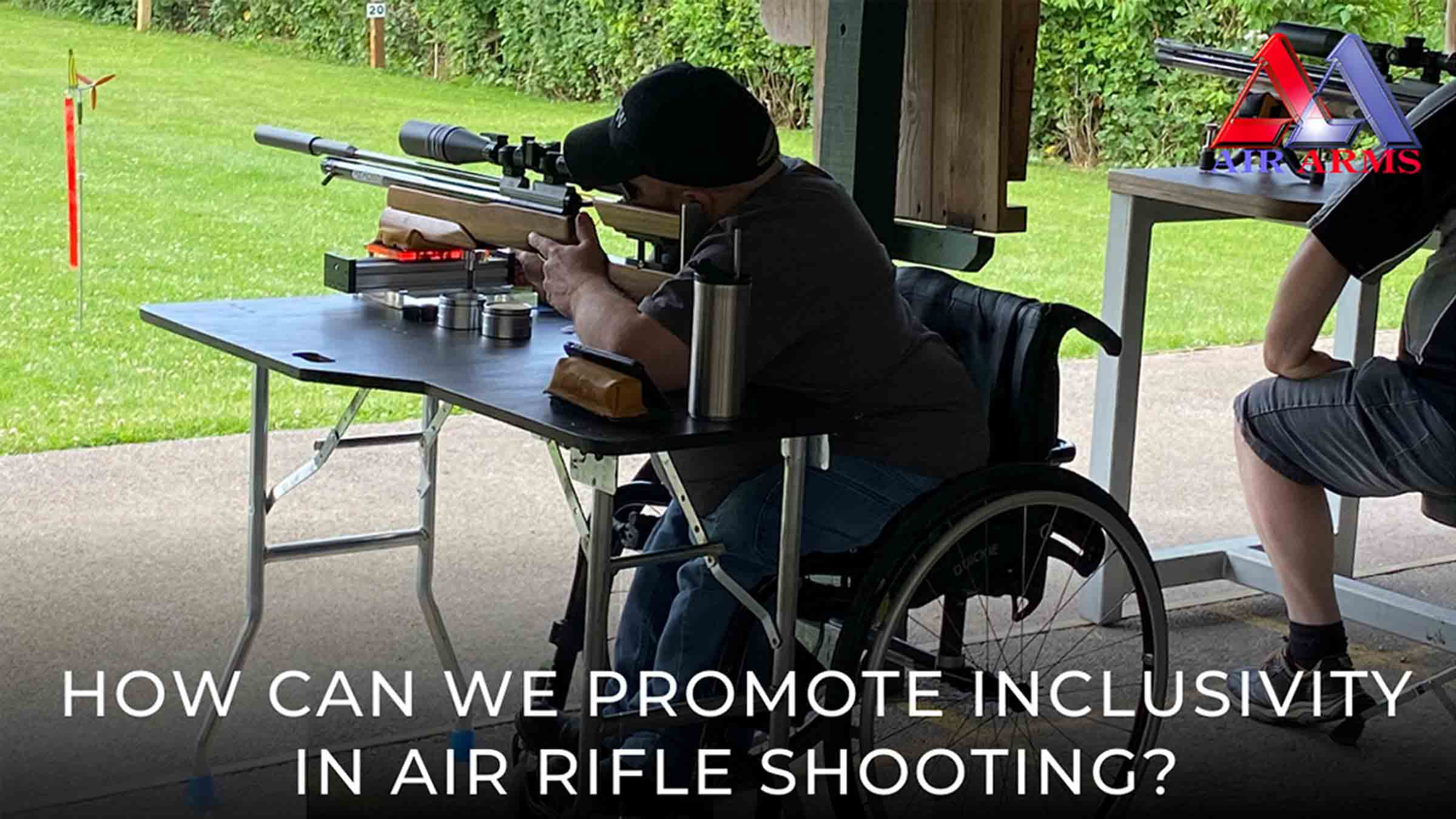 How can we promote inclusivity in Air Rifle shooting?